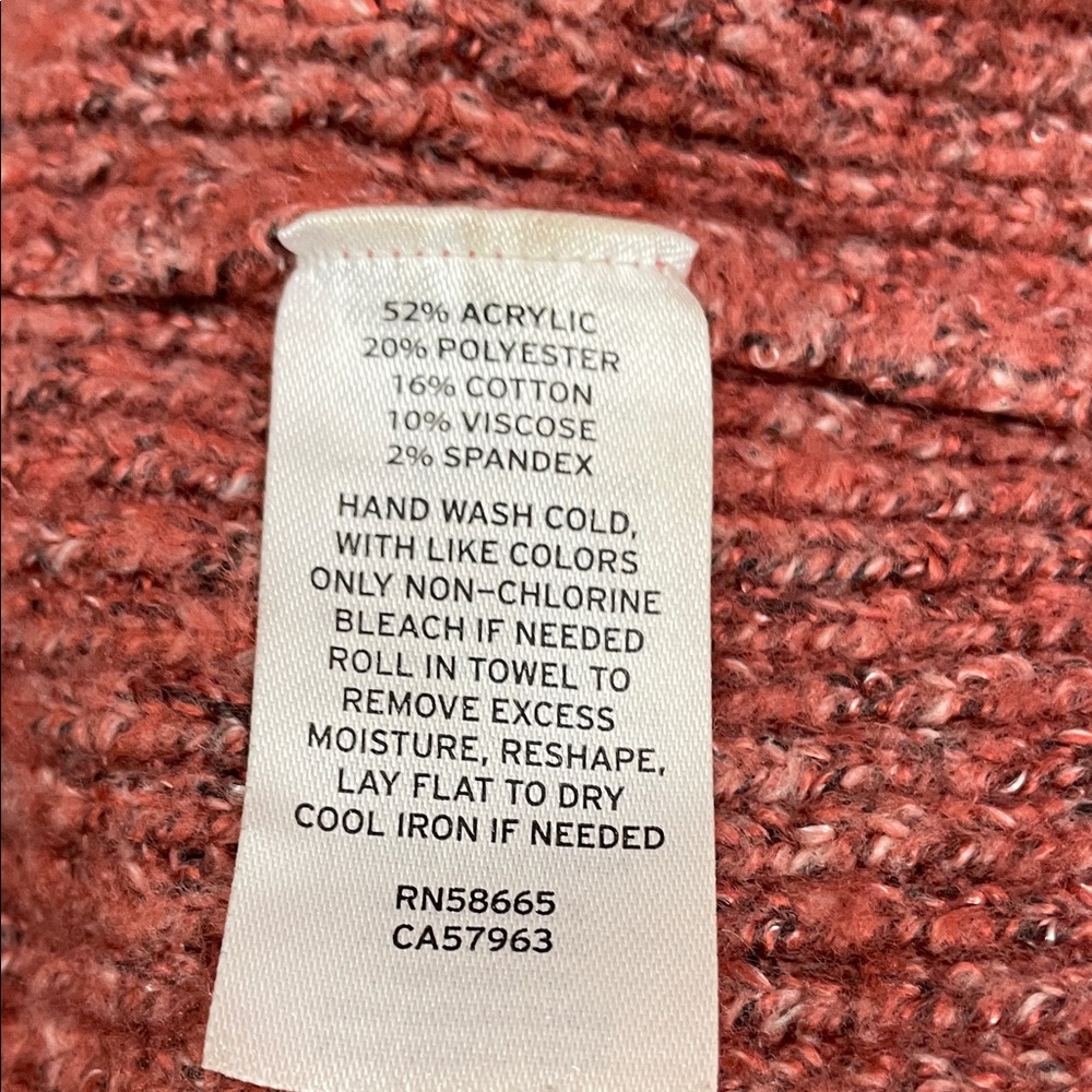 Treasure & Bond Off-Shoulder Sweater in Rich Rust - Picture 5 of 5